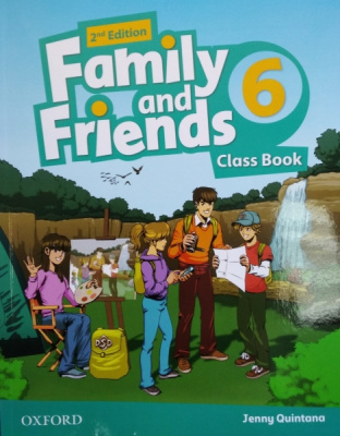 OUP. FAMILY AND FRIENDS 6. S.B. 2-ND EDITION обложка книги