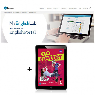 Go Getter 1 Student's MyEnglishLab & eBook Access Code обложка книги
